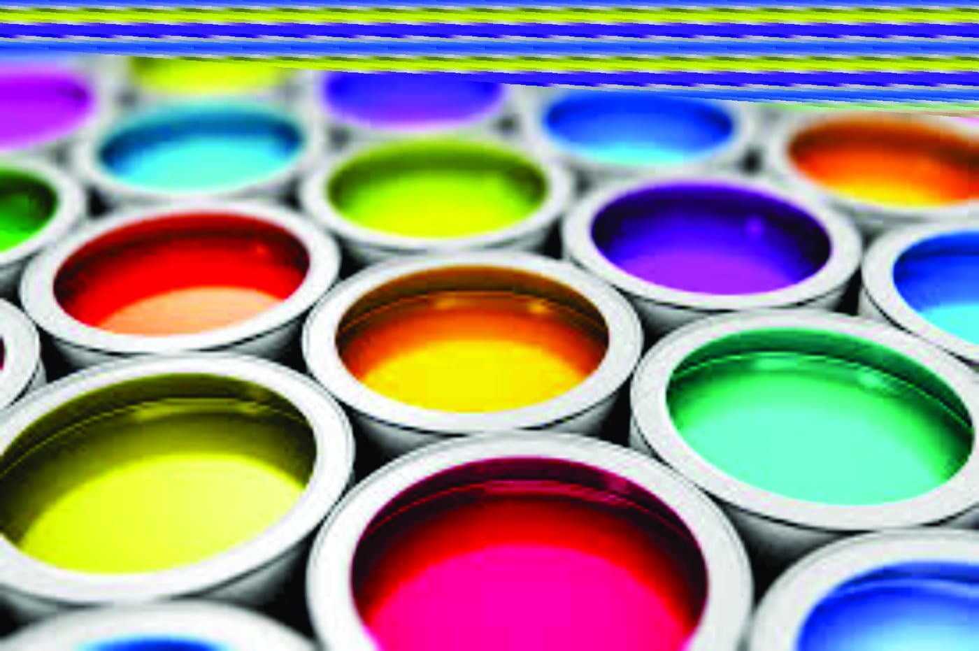 Process printing inks in the House of Cafeda print room